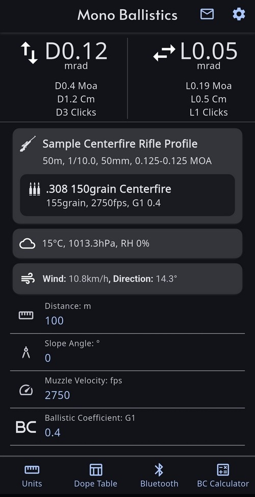 Easy to use user interface